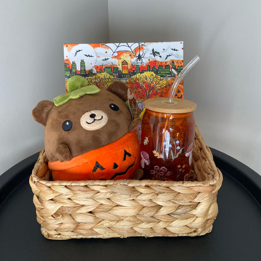 Fall & Halloween Boo Basket