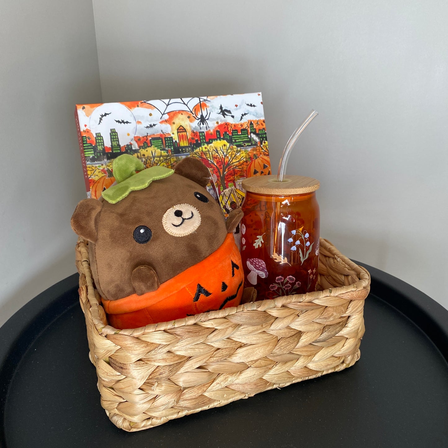 Fall & Halloween Boo Basket