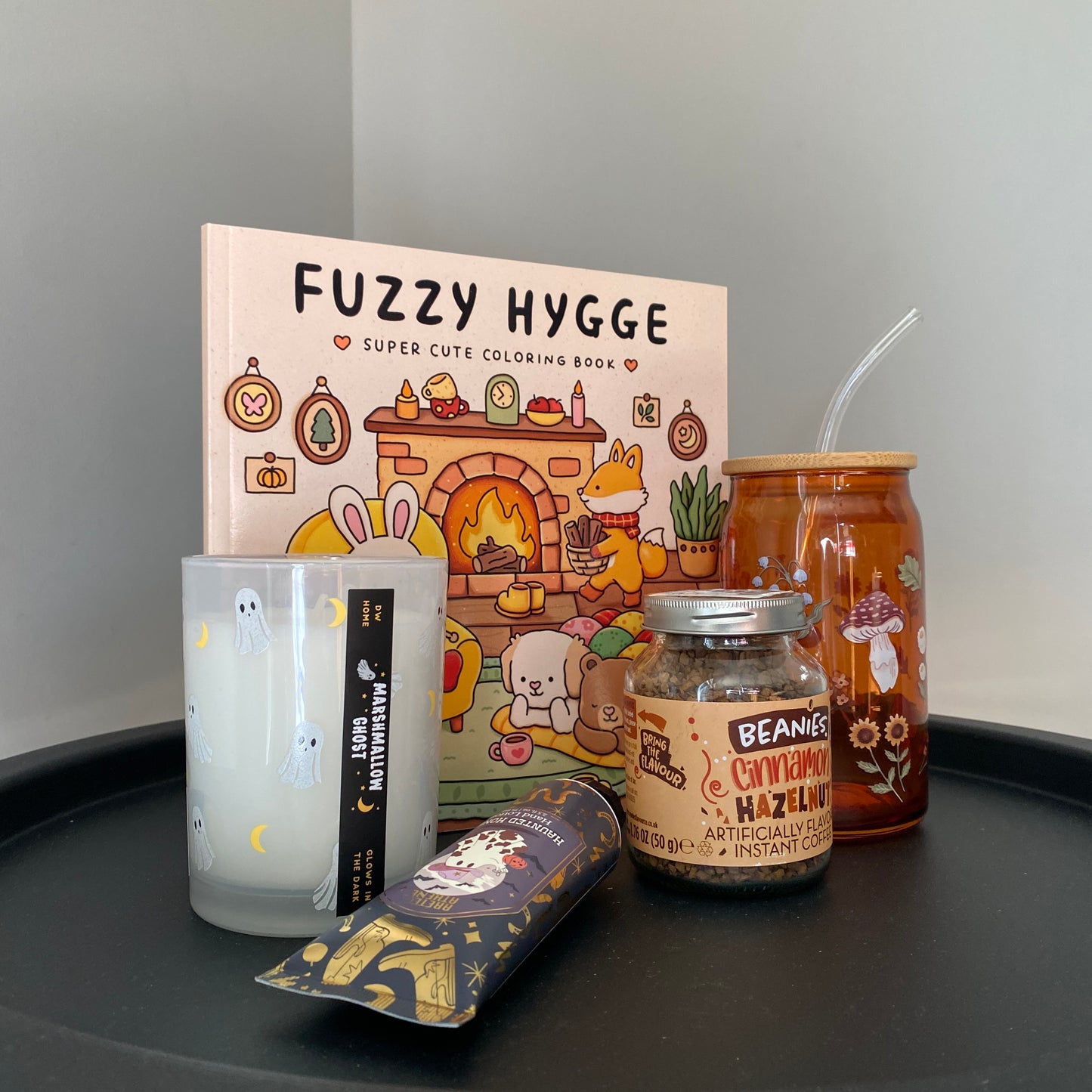 Cozy Halloween Gift Basket