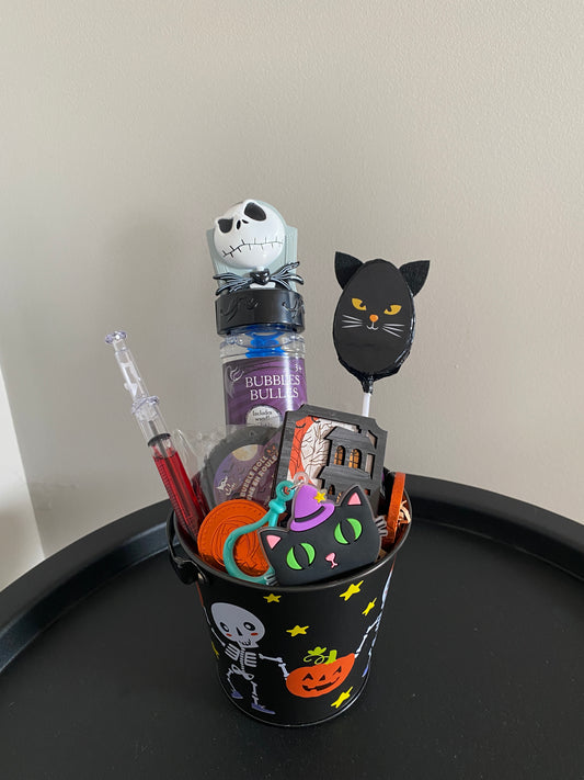 Spooky Fun Halloween Treat Bucket